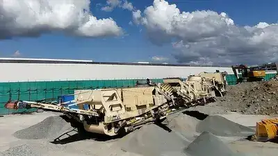 Mobile Crushing Project for Road and Bridge Construction in Yunfu, Guangdong (300 tons per hour)