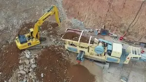 Crawler Mobile Jaw Crusher Plant