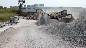 Crawler Mobile Impact Crusher Plant