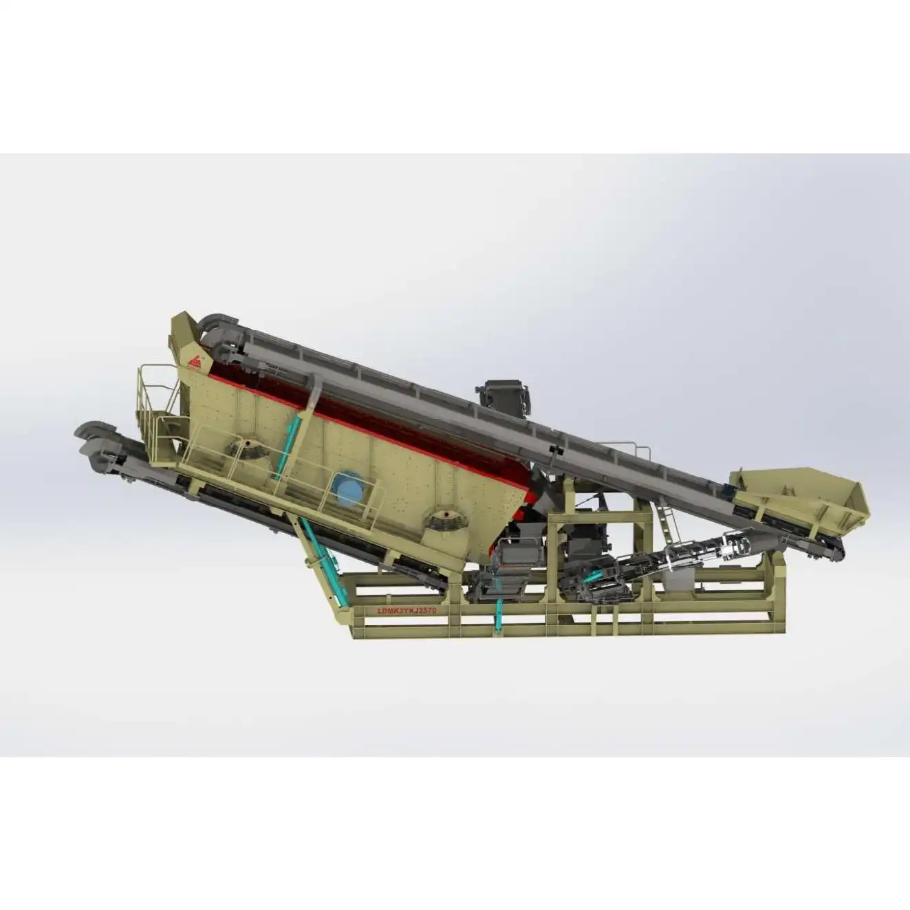 LDNK3YKJ2570 Modular Inclined Screening Station