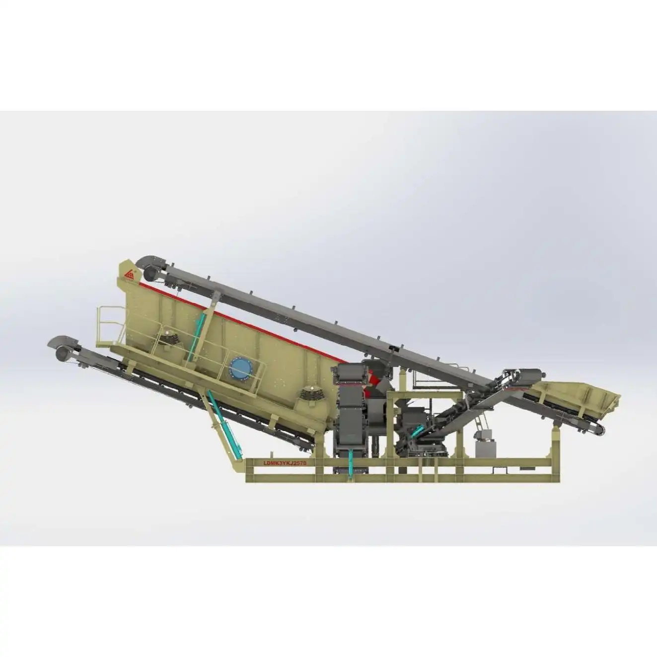 LDNK3YKJ2570 Modular Inclined Screening Station