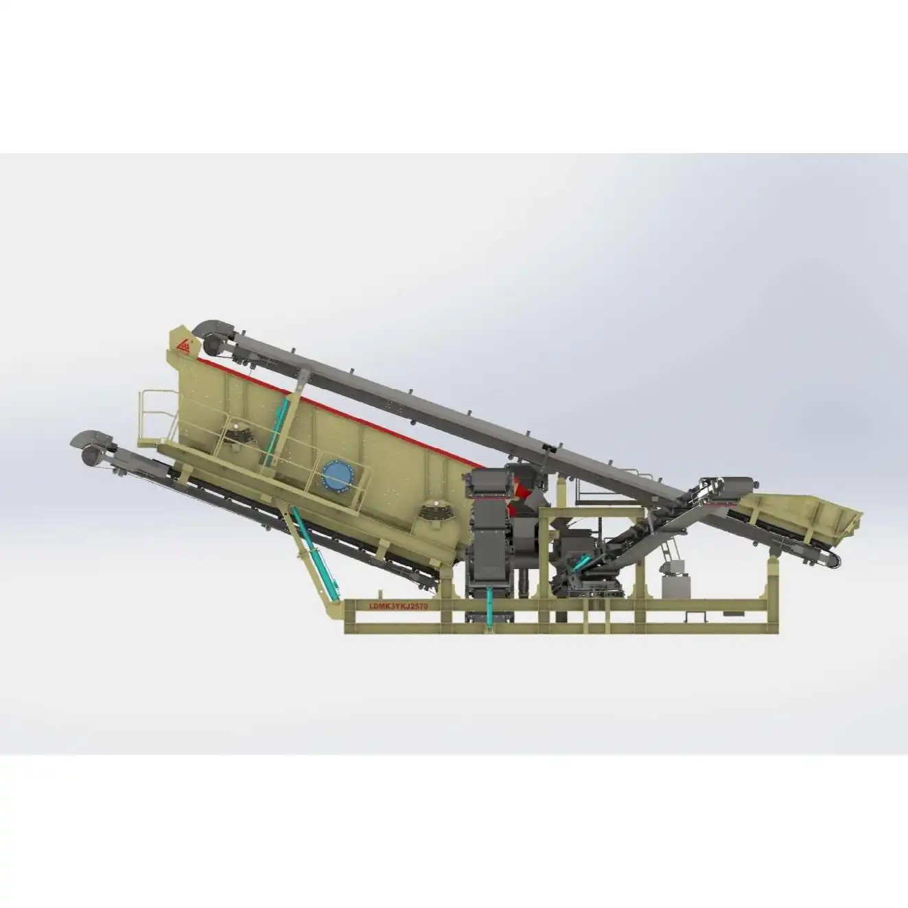 LDNK3YKJ2570 Modular Inclined Screening Station