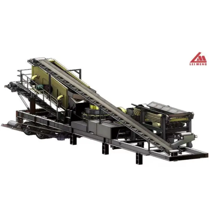 Wheel Mobile Crusher Plant