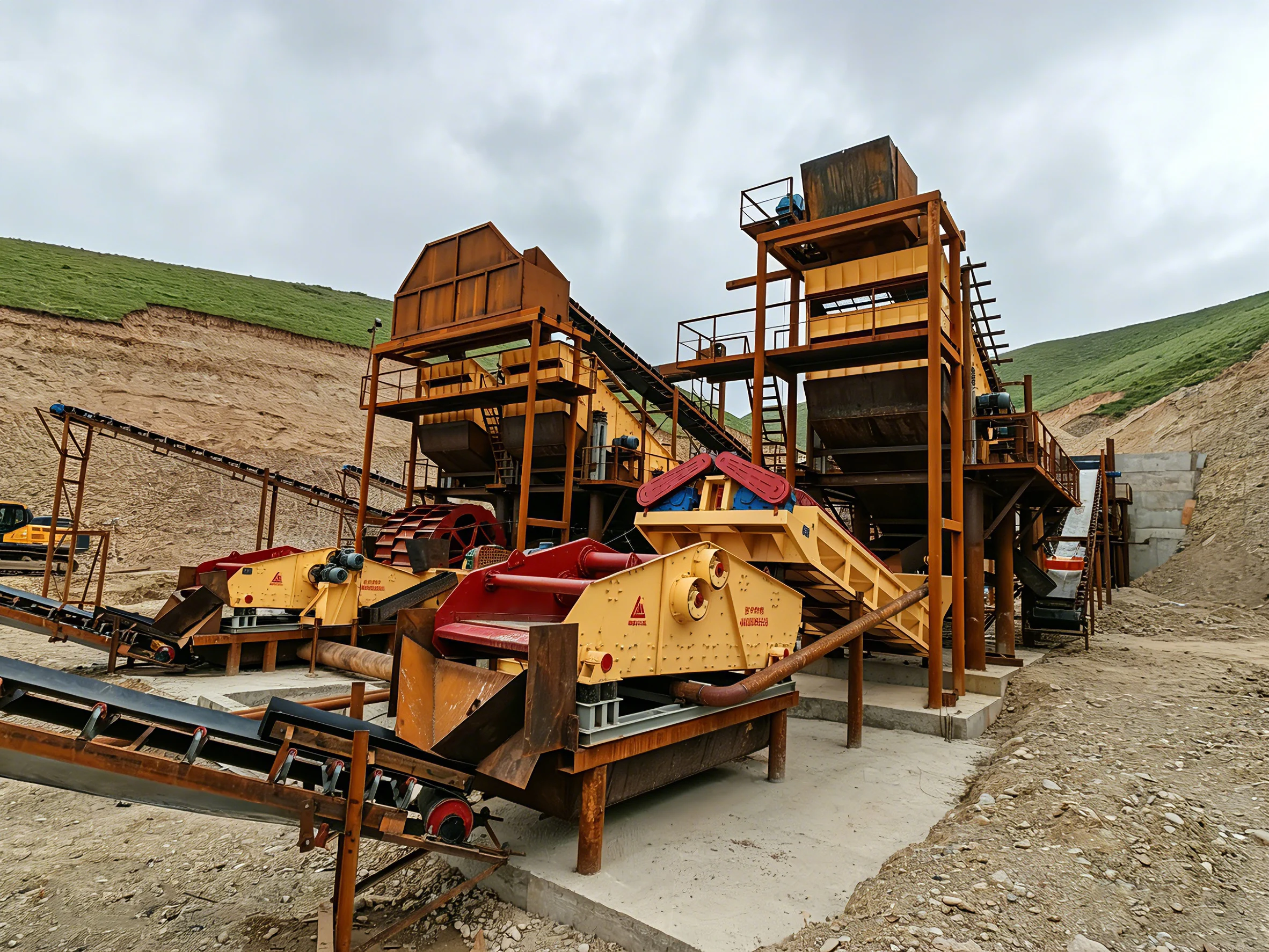 Leimeng Supports Pebble Crushing Line in Kyrgyzstan