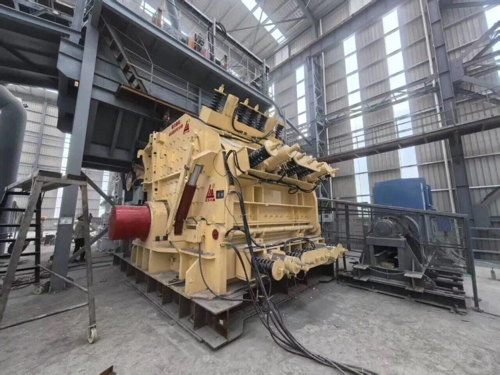Leimeng PFG impact crusher assembled at factory for heavy-duty mining applications