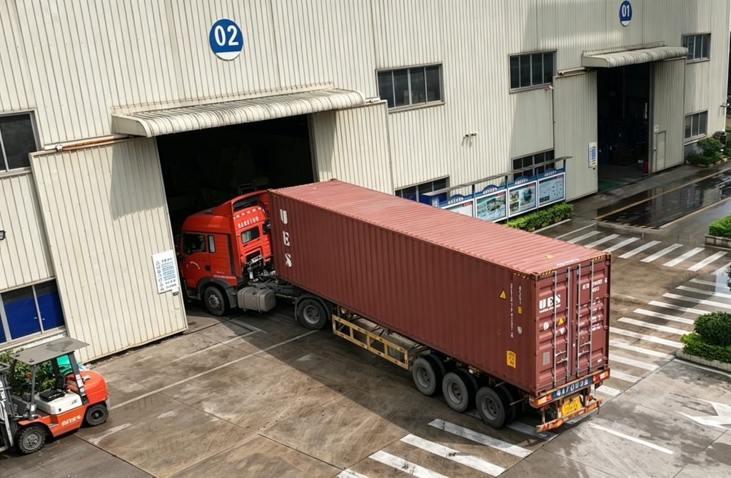 Leimeng PFG impact crushers loaded for shipment to Algeria mining projects