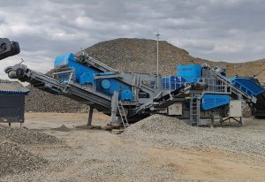 LDHPY-400BR mobile cone crusher for European aggregate project